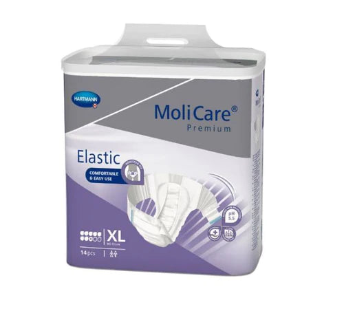MoliCare Premium Elastic 8 Drops Slip Open Style