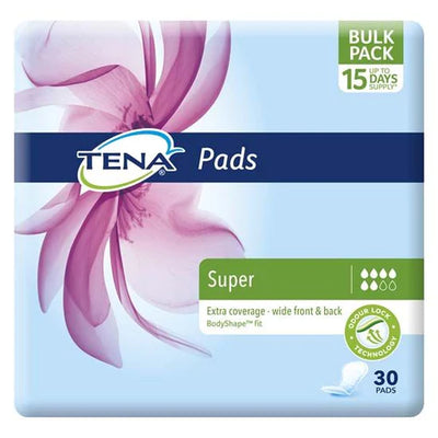 TENA Pads Super | Pack of 30