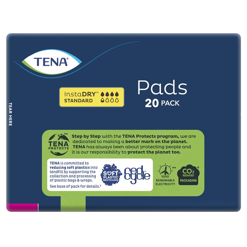 Tena Pad Instadry Standard 20 Pack