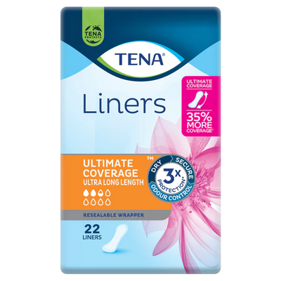 TENA Liners Ultra Long Length