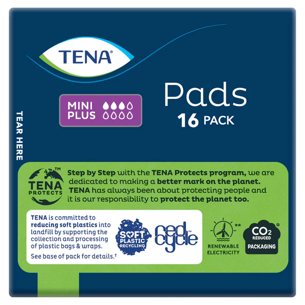 TENA Ultrathin Mini Plus Long Length Pads