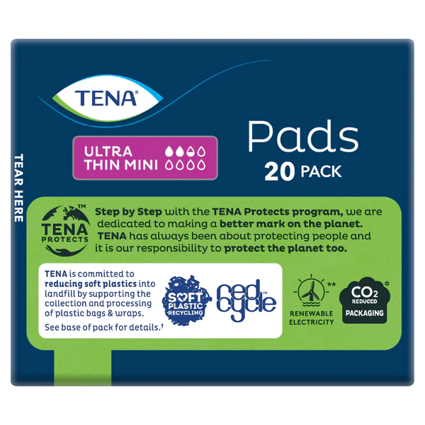 TENA Ultra Thin Mini Standard Length Pads
