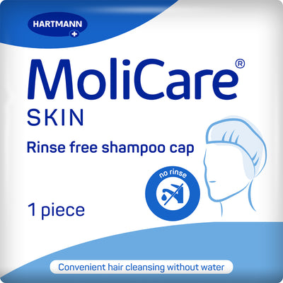 MoliCare Skin Rinse free shampoo cap