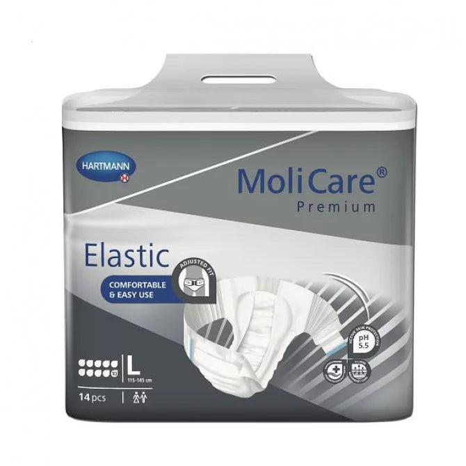 MoliCare Premium Elastic 9 Drops Slip Open Style