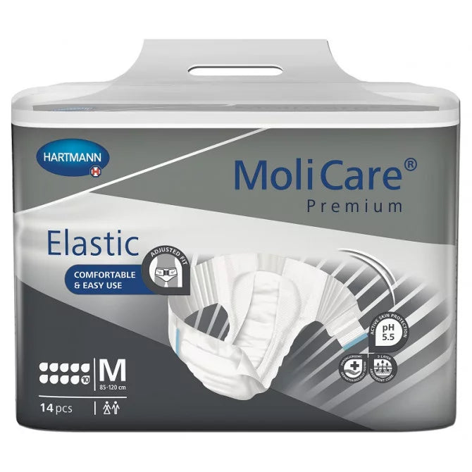 MoliCare Premium Elastic 9 Drops Slip Open Style